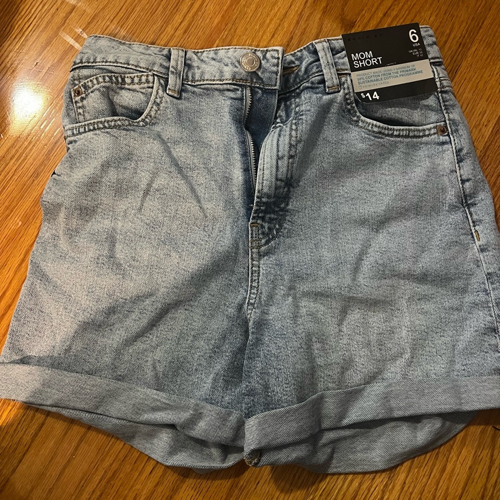 Target Light Blue Jean Shorts for Women